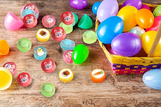 Easter Candy - Individually Wrapped Bulk Hard Candy Mix - Small Hard Candies Easter Variety Pack - Great for Egg Fillers - Office Candy - 1 lb Bag - 6 Flavors - Treats for Kids and Adults
