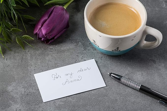 DIVERSEBEE 50 Pack Assorted Inspirational Cards - Motivational Kindness Mini Note Cards, Encouragement Mindfulness Affirmation Card Set with 50 Unique Quotes Business Card Size (Chalkboard)