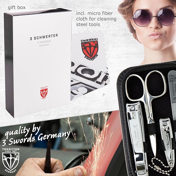 3 Swords Germany – manicure pedicure set kit (602)