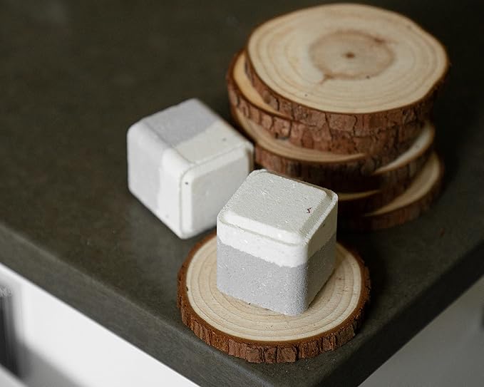 October Birthstone Tourmaline 3 Piece Gift Set All Natural Bar Soap, Bath Bomb, Shower Steamer Made in USA Palm Oil Free