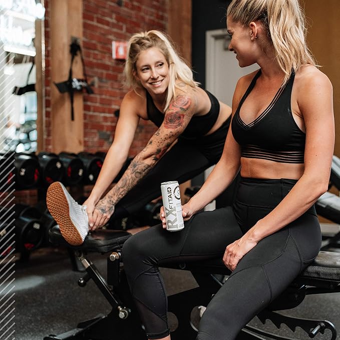 FITAID RX Zero, Creatine Monohydrate, 5 Calories, Keto-Friendly Post-Workout Recovery Drink, BCAAs, L-Glutamine, Turmeric, Electrolytes, B-Complex, 12 Fl Oz (Pack of 24)