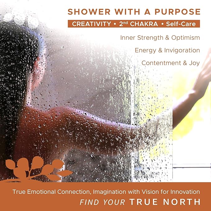 Large Shower Steamers (12 Pack-1.75oz Each) Chakra Aromatherapy Optimism & Self-Esteem-Ideal Men/Women/Teens Christmas & Birthdays (2nd Chakra - Bergamot, Tangerine, Lime)