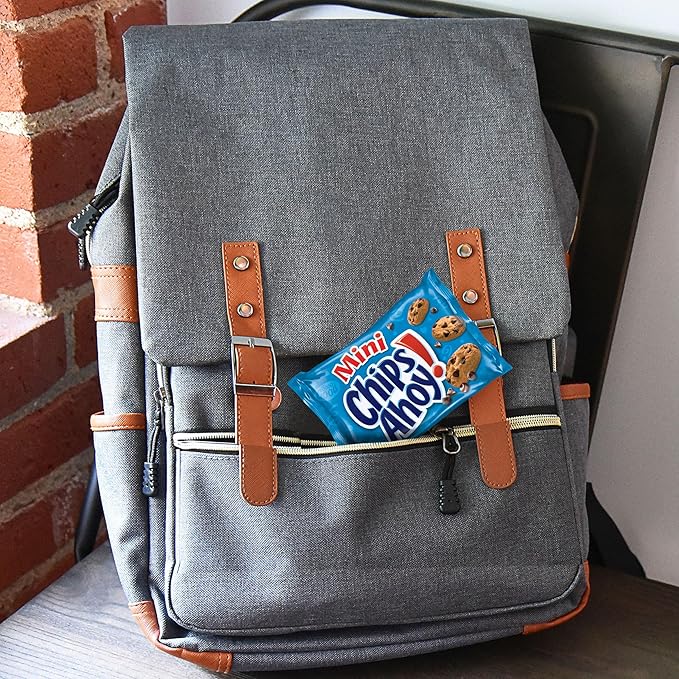 CHIPS AHOY! Mini Original Chocolate Chip Cookies, 10 Snack Packs