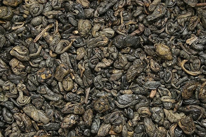 U.S. Wellness Naturals Organic Gunpowder Green Tea | Loose Leaf | Premium Quality | 100% Certified Organic Green Tea |16oz/453g | 200+ Cups