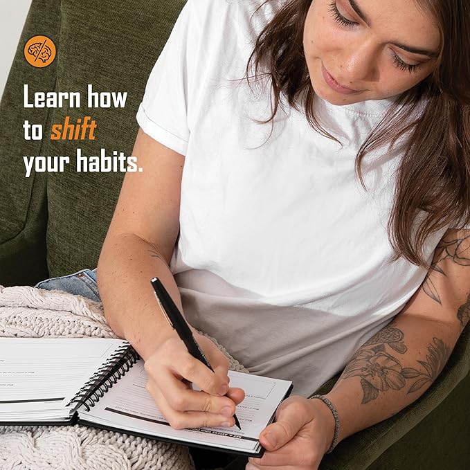 The Behavior Shift Brain Shift Journal: Habits & Goals - Productivity Planner with Guided Prompts for Habit, Goal & Personal growth- Gratitude & Manifestation journal -13 Week Planner & Self Care Tool