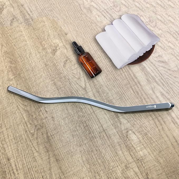 BYYDDIY Stainless Steel Gua Sha Muscle Scraper Tools Kit, Scraping Massage Tool,Massage Scraper Tools for Physical Therapy (M-SDB)