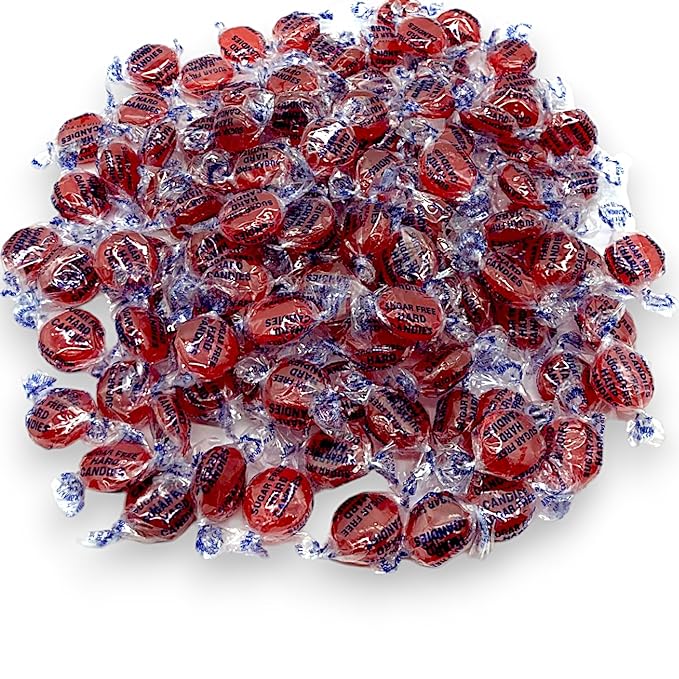 Sugar Free Cinnamon Gourmet Hard Candy-Keto Friendly- Premium Quality 1.5 lbs, Delicious Taste Individually Wrapped Cinnamon Candy-Ideal Diabetic & Gluten Free(24 oz)