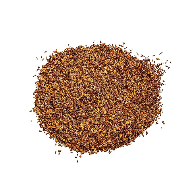 Worldwide Botanicals Organic Red Rooibos Tea – 1lb - 100% South African Aspalathus linearis – Loose Leaf, Cut and Sifted - Resealable Bag for Freshness, 1 Pound Bag