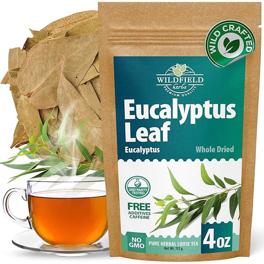 4 oz Dried Eucalypt Leaves Dry Herbal Tea (Eucalyptus) 113g Long Big Eucalyptus Leaf Herb Hojas De Eucalipto