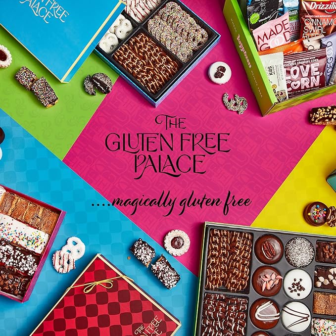 Gluten Free Palace 100 Calorie Snacks Variety Pack – Healthy Snack Care Package – Low Calorie, Vegan, Protein Bars & Nuts (15 Count)