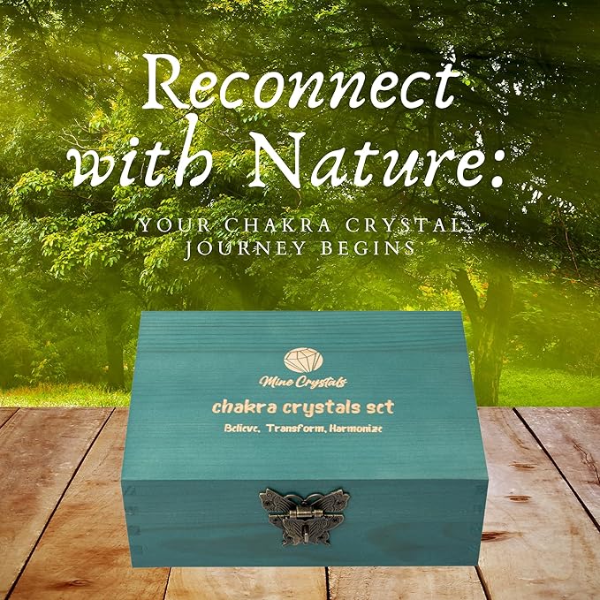 Crystals and Healing Stones Chakra Set Authentic Natural Raw Crystals Gemstones Kit Spiritual Gift - Quartz Colony Selenite Wand Rose Quartz Reiki Yoga Meditation