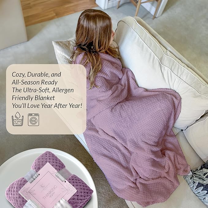 Self Care Gifts for Women 11 Piece, Womens Get Well Gifts for Mom Girlfriend Wife Daughter, Women’s Spa Gifts Baskets With Bath Salts, Oatmeal Soap, Blanket, Encouraging Inspirational Gift Basket, Lav