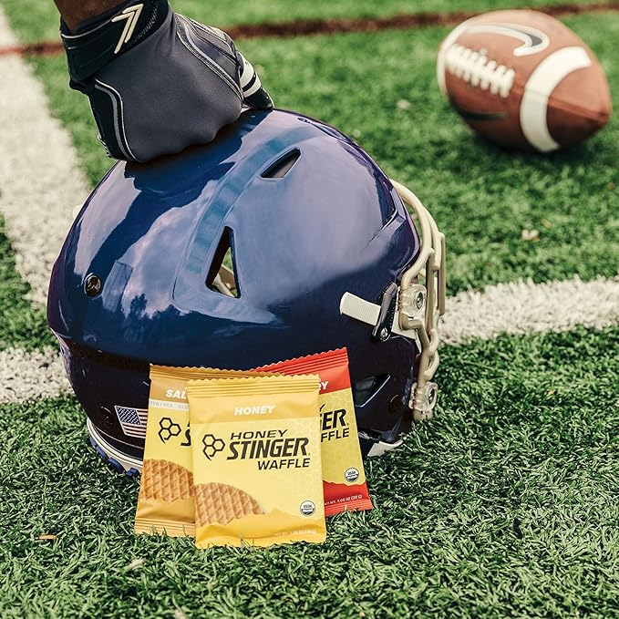 Honey Stinger Organic Mini Honey Waffles, Energy Stroopwafel for Exercise, Endurance and Performance, Sports Nutrition for Home & Gym, Pre and Post Workout, 1 Bag, 5.3 Ounce