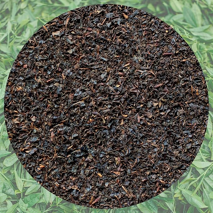 Lazika Black Loose Leaf Tea, 14.1 Oz, Breakfast Tea with Petite Fabric Gift Pack, Early Harvest, Handcrafted