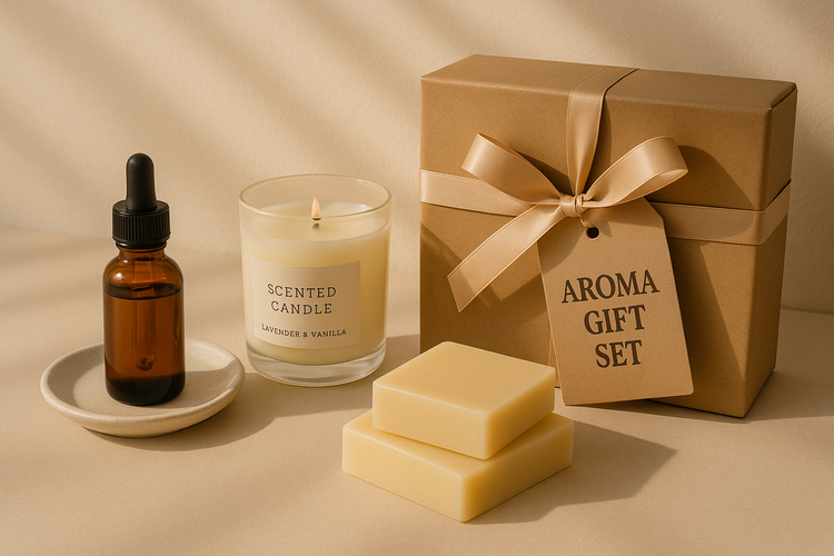 Berrion affirmation cards and prints, sunlight and mindful journaling scene