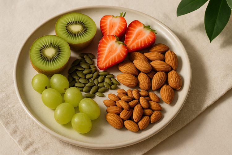 Berrion vegan and plant-based snacks, fruit and nut balance