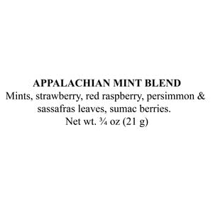 Smoke Camp Crafts Herbal Tea Blend - Appalachian Mint Blend, 3/4 oz (21 g)