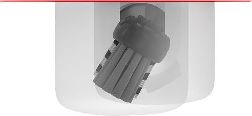 Colgate 360 Power Charcoal Toothbrush Heads | Soft Bristles | Rubber Polisher | For 360 Battery Toothbrush | Pack of 12