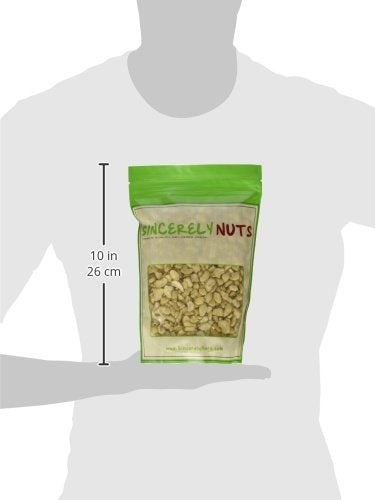 Sincerely Nuts - Raw Cashews Pieces Unsalted | Healthy Snack, Source of Protein | Keto and Paleo Friendly Gourmet Quality Vegan | Organic Cashew Nuts Bulk,1 (LB) Bag
