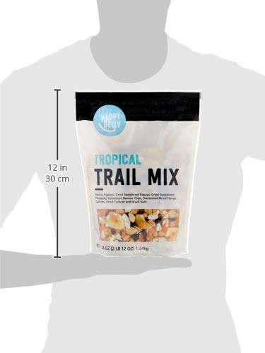 Amazon Brand - Happy Belly Tropical, Trail Mix, 2.75 pound (Pack of 1)