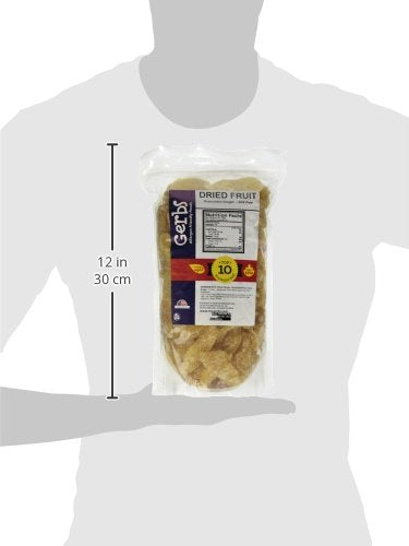 Gerbs Crystalized Dried Ginger 2 lbs. | Unsulfured, No Additives, Resealable Bulk Bag | Bold & Spicy Flavor | Top 14 Allergen-Free