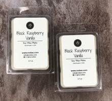 rosbas, Soy Wax Melts, Black Raspberry Vanilla Scented, 3 Packs, 6 Cubes & 2.50 oz ea., Long-Lasting, Relaxation, Air Freshener, Home, Office, for Wax Warmers, Non-Toxic, Handmade in USA