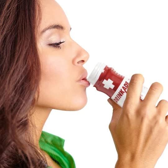 DrinkAde Prevention – Daily Wellness & Immunity Support Hydration Drink with Electrolytes, B Vitamins & Green Tea Extract – Sugar Free, 5 Calories, Vegan, Non-GMO (6 Pack, Lemon)