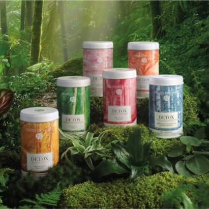 Palais des Thés - Organic Scandinavian Wellness Caffeine-Free, Herbal Tea for Natural Defenses with Birch, Sea Buckthorn, Cranberry, and Bilberry - Premium Loose Leaf, Serves 20-25 Cups - 3.5oz Tin