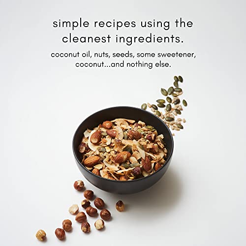 Keto Hana Keto Nut Granola (11oz), Coconut & Almond Plant Based- Low Carb, Low Calorie, High Protein (2g Net Carbs) (Pack of 2)