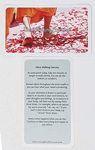 31 Day Mindfulness Challenge Cards - Take One a Day for a Month of Mindfulness