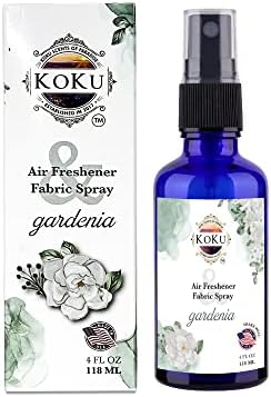 Gardenia Air Freshener - Room Spray - Odor Eliminator - Deodorizer - Car Air Freshener - Home Spray - Linen Spray - Fabric Refresher - Non-Toxic - Alcohol Free – 4 Oz