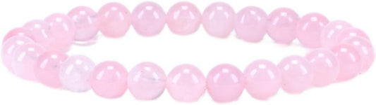 Cherry Tree Collection - Small, Medium, Large Sizes - Gemstone Beaded Bracelets For Women and Men - 6mm Round Beads