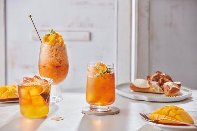 Damtuh Apple Mango Rooibos Cold Brew Tea - Zero Carbs Zero Sugar, Sweet Cold Tea Beverage with Stevia 30g (20 tea bags)