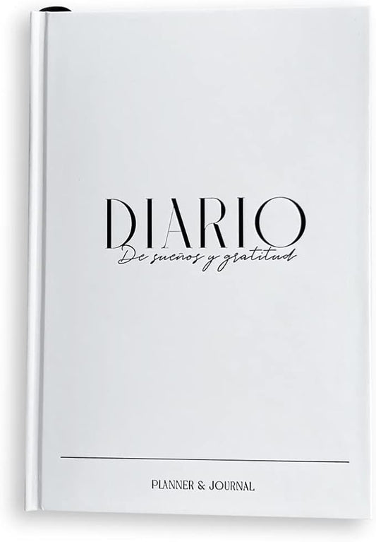 Daily Gratitude Journal & Dreams Planner Undated 2-in-1 | For Mindfulness, Purpose & Success | Includes Mirror for Affirmations & Luxury Gift Box (Spanish Edition) – Stay present while achieving your dreams - Diario de Sueños y Gratitud
