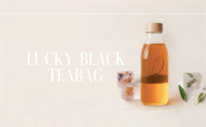 GTGLOTRA Full-Leaf Black Tea, 72 Pyramid Bags (12 Pack), Easy Brew, 100% Natural, Low Caffeine, Caffeine Alternative to Coffee, Biodegradable Tea Whole Leaf Tea Sampler, Family Size, Office Reception,Daily Consumption,Gifts