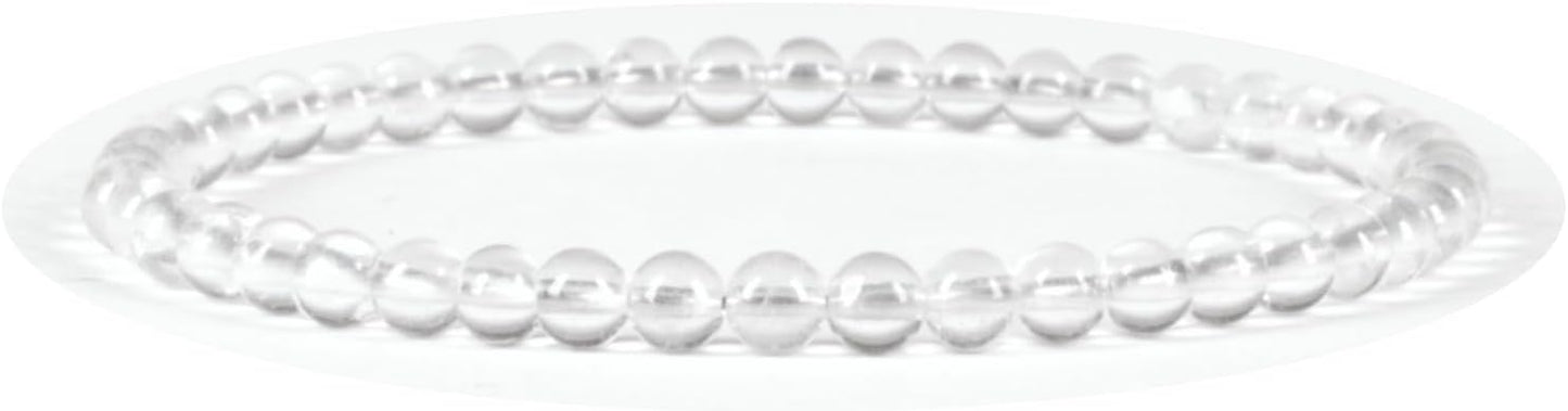 Cherry Tree Collection - Small, Medium, Large Sizes - Gemstone Beaded Bracelets For Women and Men - 4mm Round Beads