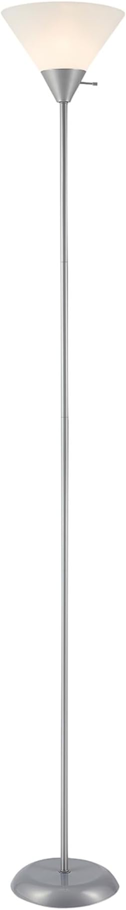Globe Electric 67150 Elliott Floor Lamp, Silver (Pack of 2)