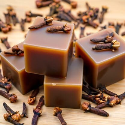 Cloves Strongly Scented Hand Poured Vegan Wax Melts, 12 Scented Wax Cubes, 6.4 Ounces in 2 x 6-Packs