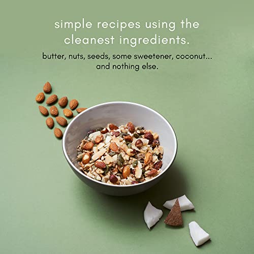 Keto Hana Coconut & Almond Original Butter Keto Granola - Keto Diet - Dairy Free - No Refined Sugars - Grain Free Granola - 1g Net Carbs Keto Cereal - Healthy Granola Cereal - 11oz