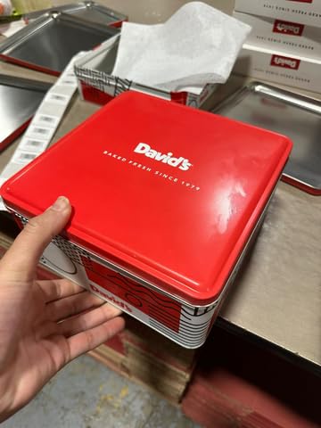 David's Cookies Assorted Brownies Gift Tin - 20 Slices of Individually Wrapped Gourmet Brownies - Delicious Variety of Flavors, Fresh Baked Snacks - Ideal Brownies Gift Basket For Special Occasions