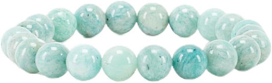 Cherry Tree Collection - Small, Medium, Large Sizes - Gemstone Beaded Bracelets For Women and Men - 8mm Round Beads