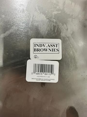 David's Cookies Assorted Brownies Gift Tin - 20 Slices of Individually Wrapped Gourmet Brownies - Delicious Variety of Flavors, Fresh Baked Snacks - Ideal Brownies Gift Basket For Special Occasions