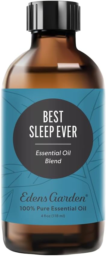 Edens Garden Best Sleep Ever Essential Oil Blend- 100% Pure Premium Grade, Undiluted, Natural, Therapeutic, Aromatherapy, The Best for Skin, Candle, Humidifiers 118 ml (4 fl oz)