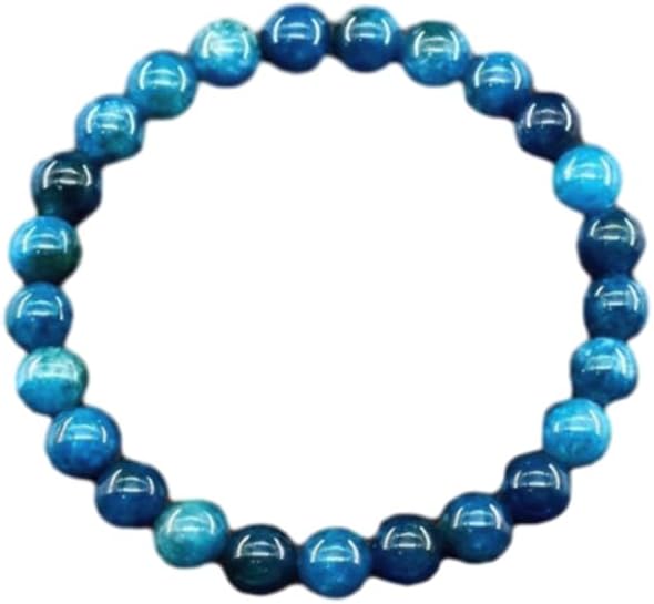 Healing Crystal Bracelet for Women & Men, 8mm Natural Stone Beaded Stretch Bracelet, Yoga Meditation Jewelry Gift for Her/Him, Round Gemstone Energy Bracelet with Healing Properties-04