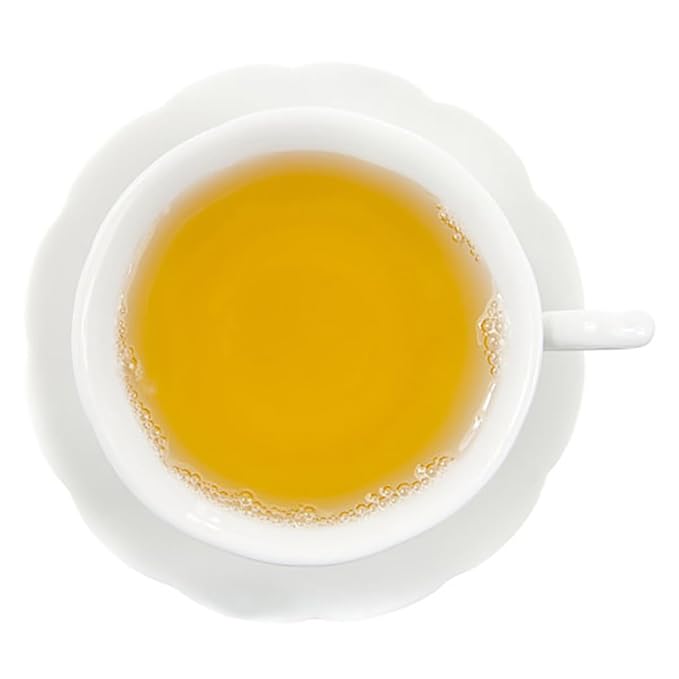 Earl Grey Loose Leaf Green Tea Pouches - 4oz | Natural Bergamot Flavor | Ceylon Gunpowder Tea Blend | Aromatic & Smooth | Hot or Iced Tea Brewing | Caffeine Moderate