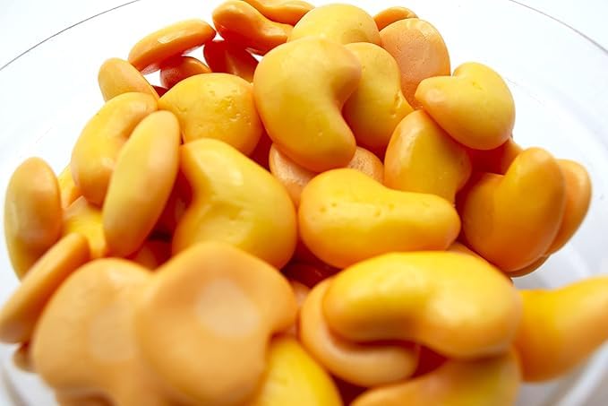 Gummy Filled Spicy Mangos - 1.5 lbs Exquisitely Sweet and Fiery Chewy Treats Perfect for Snacks, Parties and Gifts(24 oz)