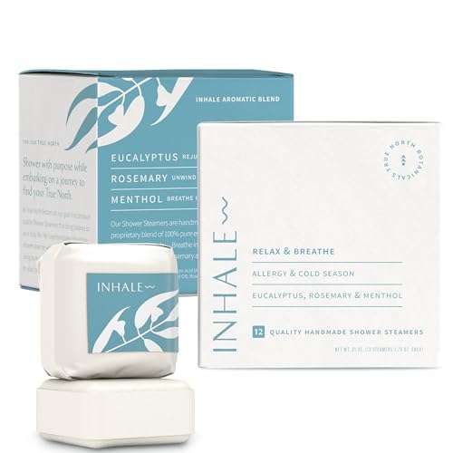 Large Shower Steamers (12 Pack - 1.75oz Each) | Variety Pack | Aromatherapy Spa Gift Set for Relaxation & Refreshment | Perfect for Men, Women, & Teens | Ideal for Christmas, Birthdays & Holidays