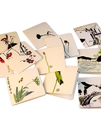 Featuring Hand-Drawn Thank You Cards-24pcs Assorted Blank All-Occasion Note Cards