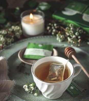 Palais des Thés - Organic L'Herboriste N°119 - Herbal Tea with Turmeric, Licorice & Verbena - Premium Tea Bags, Serves 20 Cups