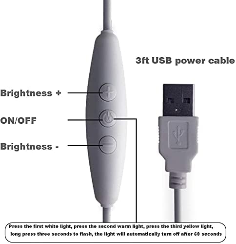 Bedside Table Lamp for Bedroom, 3-Color Temperature Lamp,Bedroom Bedside Night Light, Dimmable Led Lighting, Small Table Lamps for Living Room OfficeCreative Home Decor, Unique House warmging Gift